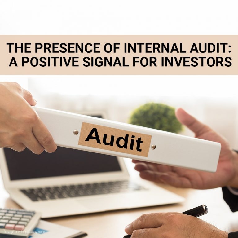 The Presence of Internal Audit A Positive Signal for Investors Akgvg Blog