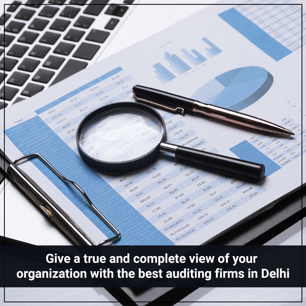 Give a true and complete view of your organization with the best auditing firms in Delhi