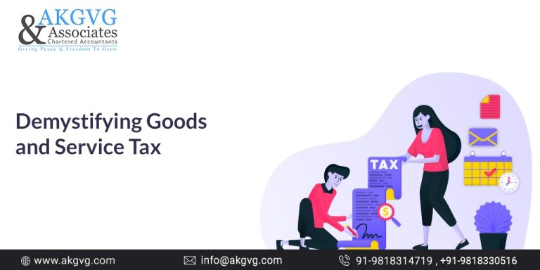 Demystifying Goods and Service Tax