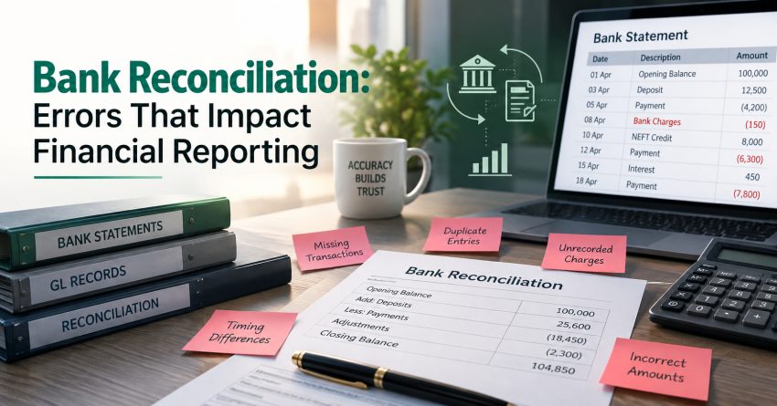 Bank Reconciliation - Errors That Impact Financial Reporting