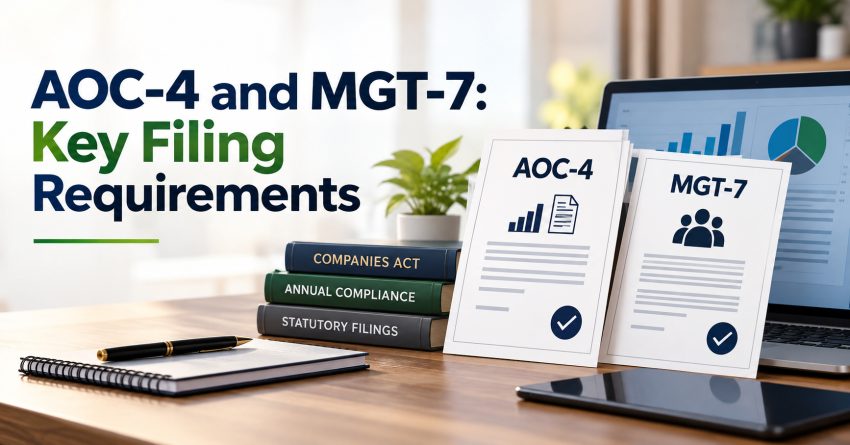 AOC-4 and MGT-7: Key Filing Requirements