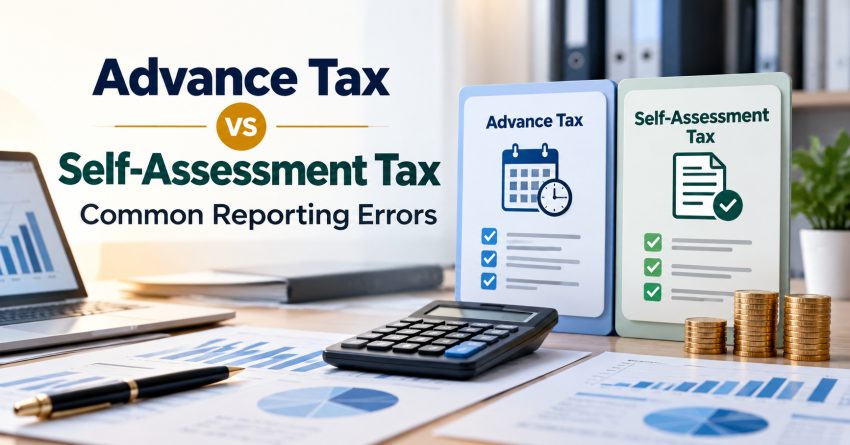 Advance Tax vs Self-Assessment Tax: Common Reporting Errors